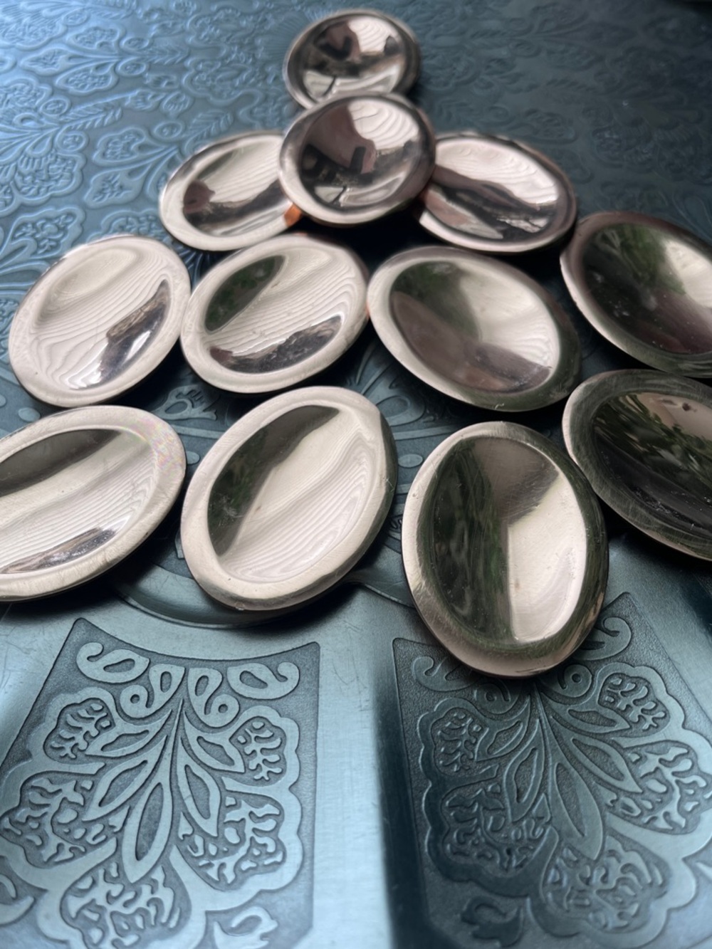 Copper worry stone - Picture 2 of 5